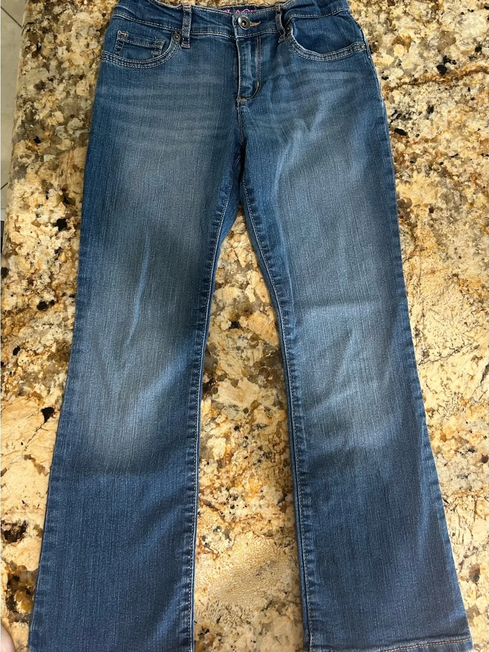 The Children's Place Girls Blue bootcut Jeans